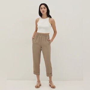 🆕NEW🆕 Love Bonito Dareen Elastic Pants Clay XS